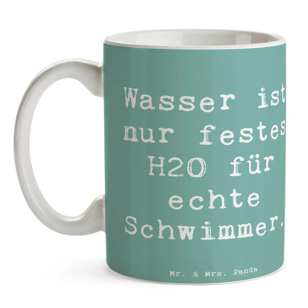 Tasse Spruch Schwimmen Abenteuer Kaffeetasse, Geschenktasse, Bürotasse, Keramiktasse, Teetasse, Tasse mit Motiven, Tasse, Porzellantasse, Tasse mit Zitaten, Geschenk, Sport, Sportart, Hobby, Schenken, Danke, Dankeschön, Auszeichnung, Gewinn, Sportler