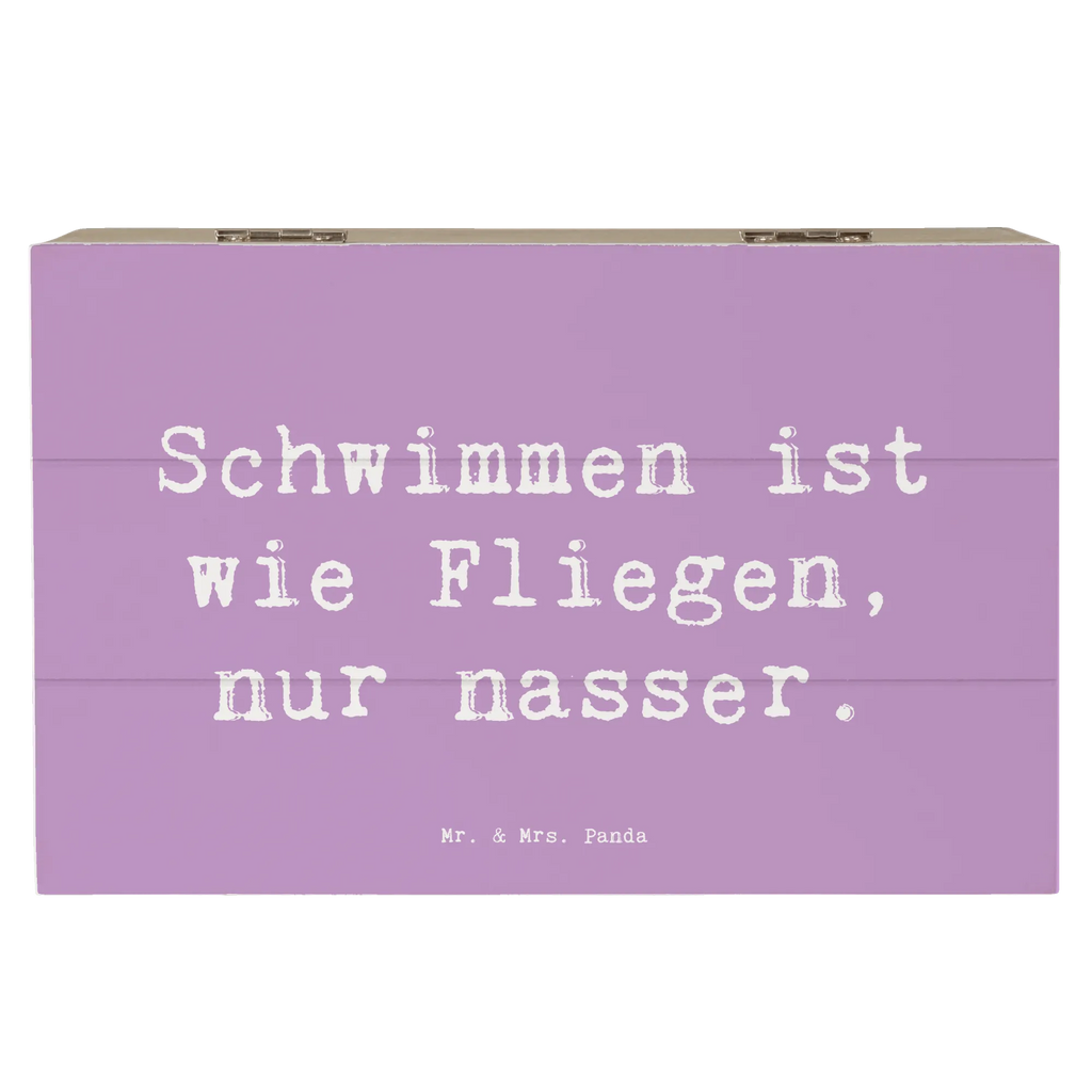 Holzkiste Spruch Schwimmen wie Fliegen Aufbewahrungsbox, Truhe, Erinnerungsbox, Schatzkiste, Geschenkdose, Kiste, Dekokiste, Holzkiste, XXL, Schatulle, Geschenkbox, Erinnerungskiste, Geschenk, Sport, Sportart, Hobby, Schenken, Danke, Dankeschön, Auszeichnung, Gewinn, Sportler