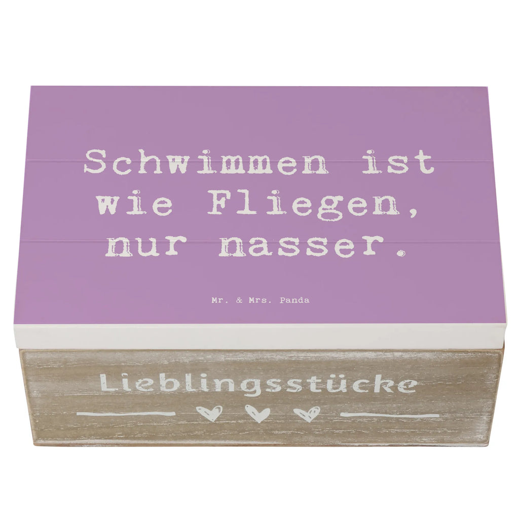 Holzkiste Spruch Schwimmen wie Fliegen Aufbewahrungsbox, Truhe, Erinnerungsbox, Schatzkiste, Geschenkdose, Kiste, Dekokiste, Holzkiste, XXL, Schatulle, Geschenkbox, Erinnerungskiste, Geschenk, Sport, Sportart, Hobby, Schenken, Danke, Dankeschön, Auszeichnung, Gewinn, Sportler