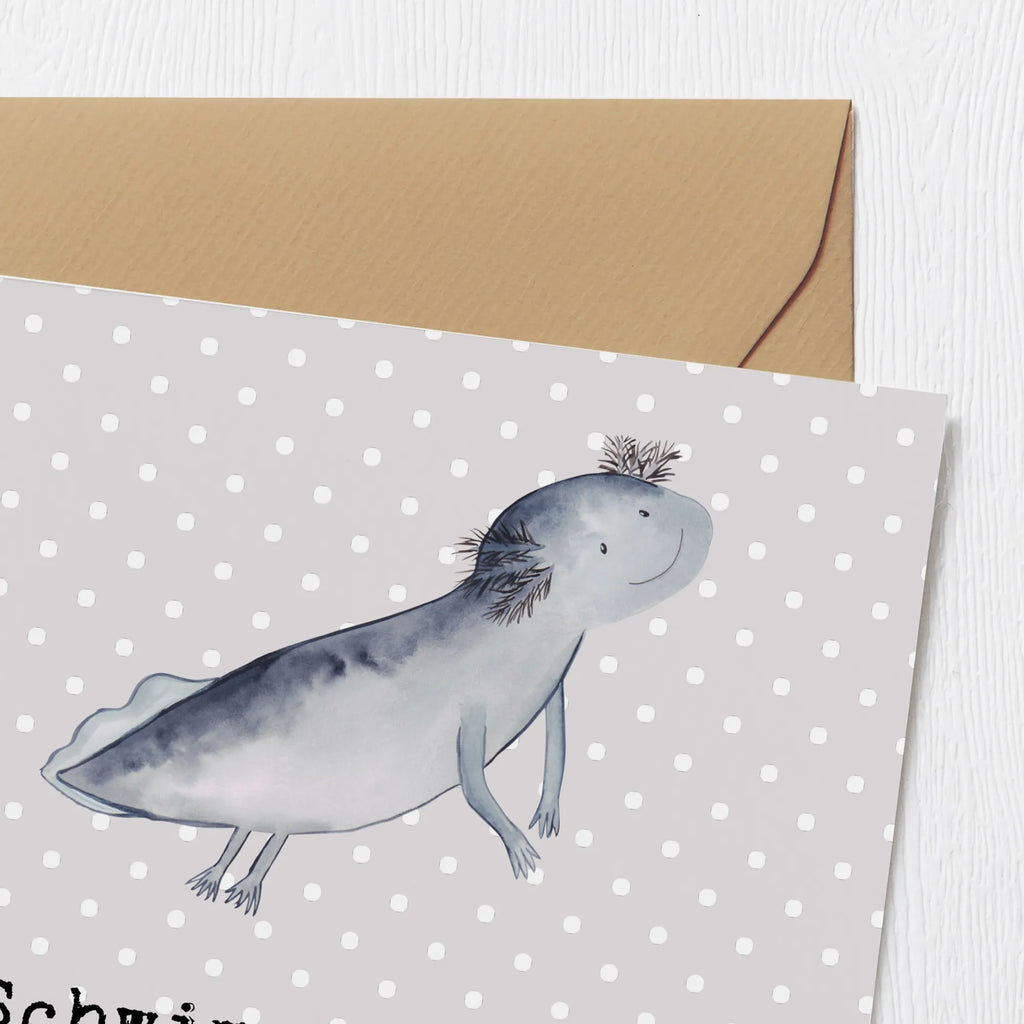 Deluxe Card Schwimmer haben immer eine Ausrede, nass zu werden. Hochzeitskarte, Einladungskarte, Hochwertige Grußkarte, Hochwertige Klappkarte, Karte, Grußkarte, Geburtstagskarte, Klappkarte, Glückwunschkarte, Geschenk, Sport, Sportart, Hobby, Schenken, Danke, Dankeschön, Auszeichnung, Gewinn, Sportler