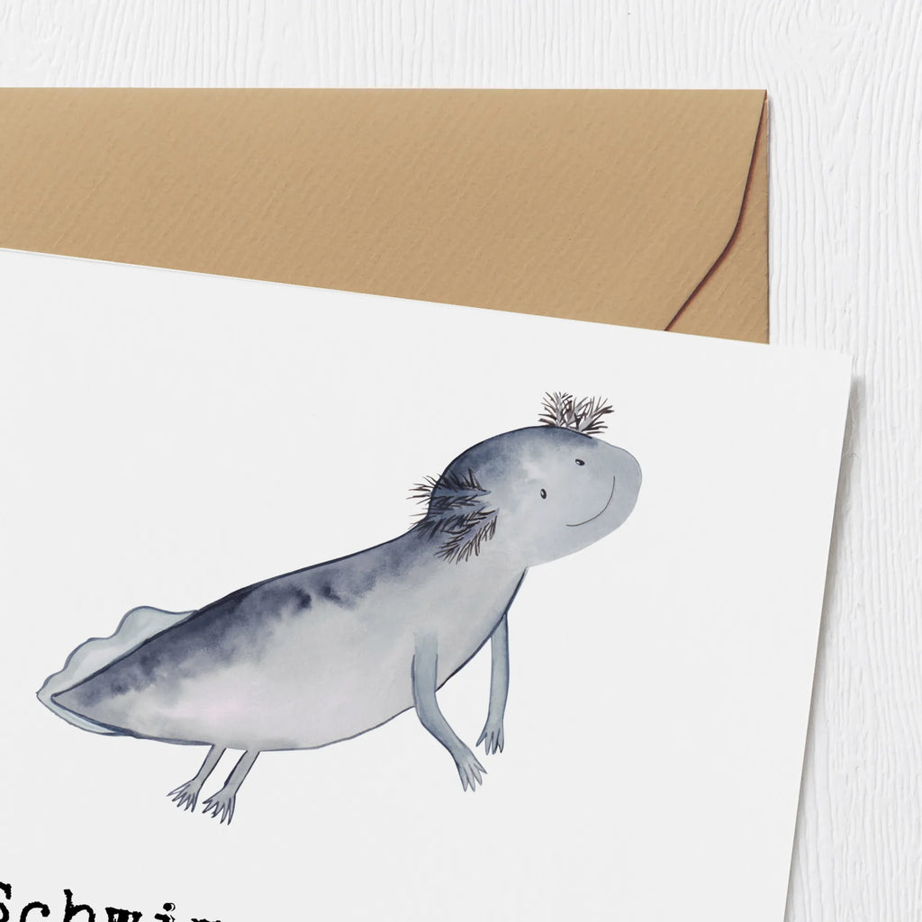 Deluxe Card Schwimmer haben immer eine Ausrede, nass zu werden. Hochzeitskarte, Einladungskarte, Hochwertige Grußkarte, Hochwertige Klappkarte, Karte, Grußkarte, Geburtstagskarte, Klappkarte, Glückwunschkarte, Geschenk, Sport, Sportart, Hobby, Schenken, Danke, Dankeschön, Auszeichnung, Gewinn, Sportler