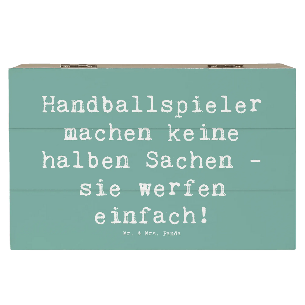 Holzkiste Spruch Handball Wurf Erinnerungsbox, Holzkiste, Truhe, Kiste, Erinnerungskiste, Geschenkdose, Geschenkbox, Aufbewahrungsbox, XXL, Schatzkiste, Dekokiste, Schatulle, Geschenk, Sport, Sportart, Hobby, Schenken, Danke, Dankeschön, Auszeichnung, Gewinn, Sportler