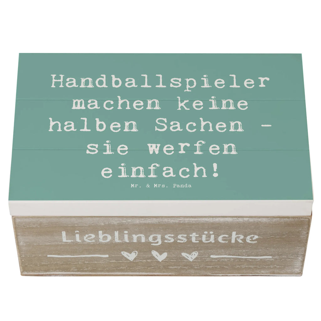 Holzkiste Spruch Handball Wurf Erinnerungsbox, Holzkiste, Truhe, Kiste, Erinnerungskiste, Geschenkdose, Geschenkbox, Aufbewahrungsbox, XXL, Schatzkiste, Dekokiste, Schatulle, Geschenk, Sport, Sportart, Hobby, Schenken, Danke, Dankeschön, Auszeichnung, Gewinn, Sportler