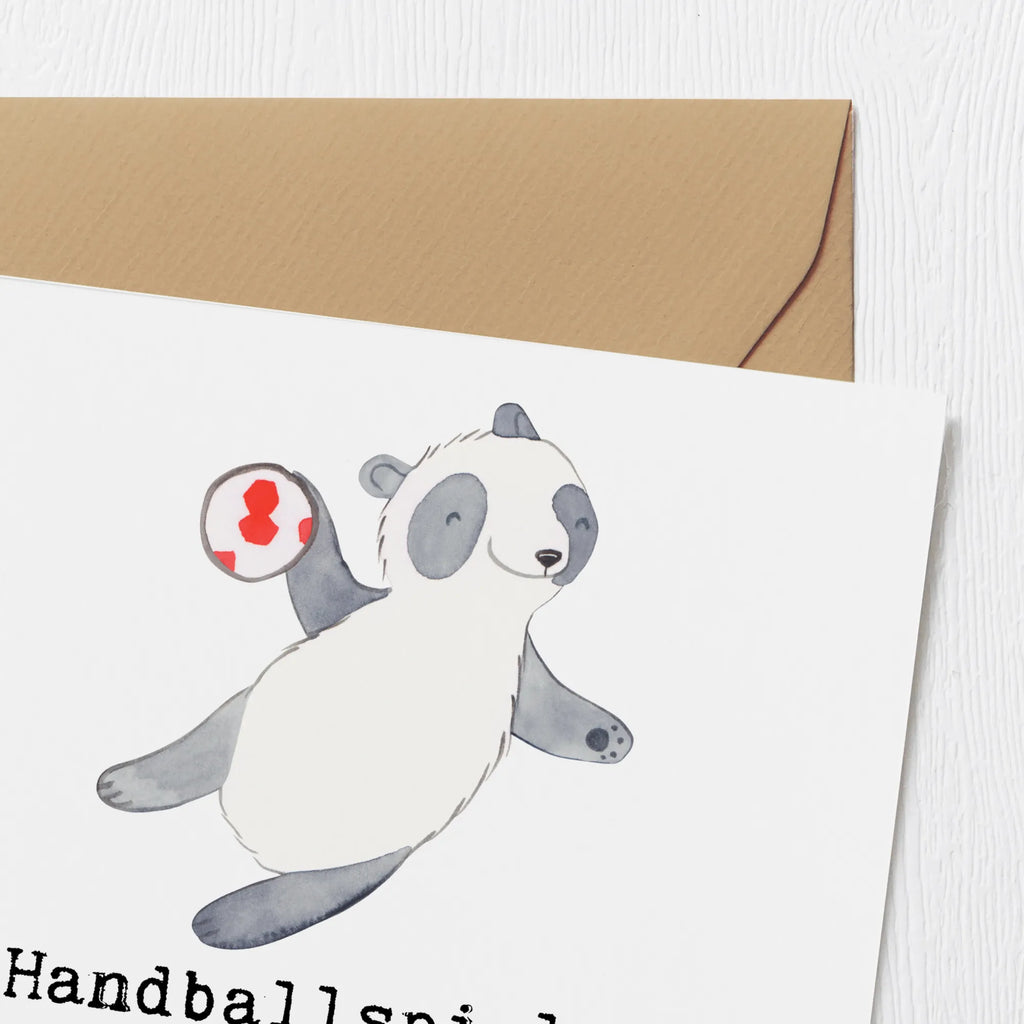 Deluxe Card Handballspieler machen keine halben Sachen - sie werfen einfach! Glückwunschkarte, Hochzeitskarte, Hochwertige Grußkarte, Geburtstagskarte, Karte, Grußkarte, Klappkarte, Einladungskarte, Hochwertige Klappkarte, Geschenk, Sport, Sportart, Hobby, Schenken, Danke, Dankeschön, Auszeichnung, Gewinn, Sportler