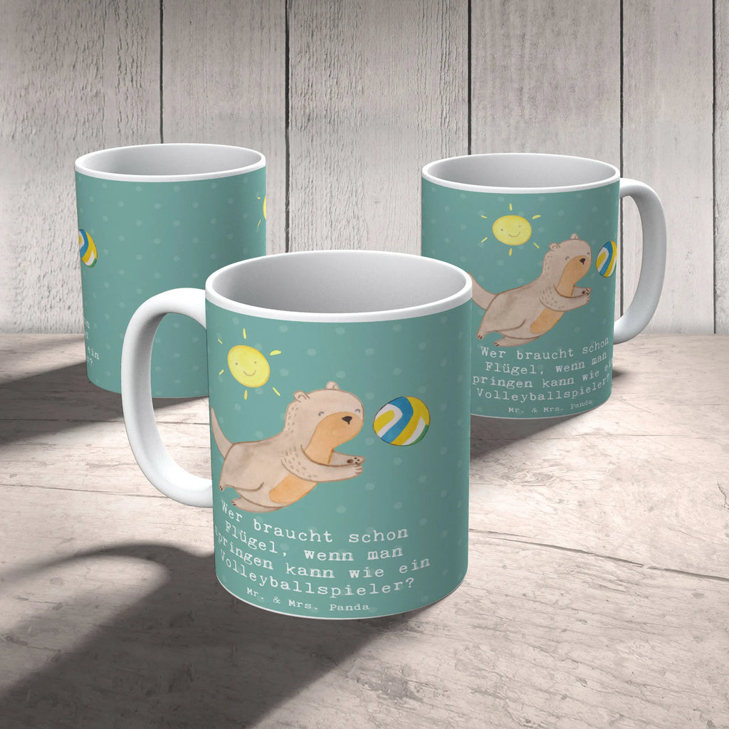 Tasse Volleyball Sprung Kaffeetasse, Teetasse, Bürotasse, Tasse mit Zitaten, Tasse mit Motiven, Keramiktasse, Tasse, Porzellantasse, Geschenktasse, Geschenk, Sport, Sportart, Hobby, Schenken, Danke, Dankeschön, Auszeichnung, Gewinn, Sportler