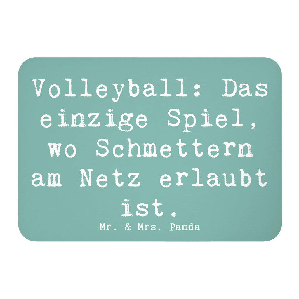 Magnet Saying Volleyball: Das einzige Spiel, wo Schmettern am Netz erlaubt ist. Kühlschrankmagnet, Souvenir Magnet, Dekomagnet, Notiz Magnet, Kühlschrank Dekoration, Pinnwandmagnet, Whiteboard Magnet, Motivmagnete, Geschenk, Sport, Sportart, Hobby, Schenken, Danke, Dankeschön, Auszeichnung, Gewinn, Sportler
