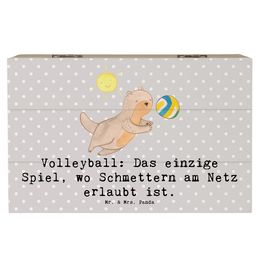 Holzkiste Volleyball Schmettern Geschenkdose, Kiste, Schatzkiste, Holzkiste, Truhe, XXL, Dekokiste, Erinnerungskiste, Aufbewahrungsbox, Schatulle, Erinnerungsbox, Geschenkbox, Geschenk, Sport, Sportart, Hobby, Schenken, Danke, Dankeschön, Auszeichnung, Gewinn, Sportler