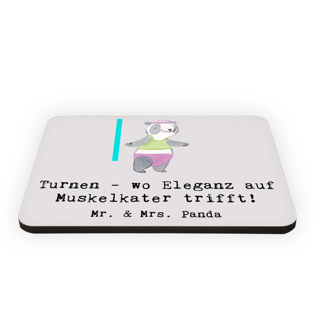 Magnet Turnen - wo Eleganz auf Muskelkater trifft! Kühlschrank Dekoration, Pinnwandmagnet, Dekomagnet, Kühlschrankmagnet, Whiteboard Magnet, Notiz Magnet, Souvenir Magnet, Motivmagnete, Geschenk, Sport, Sportart, Hobby, Schenken, Danke, Dankeschön, Auszeichnung, Gewinn, Sportler