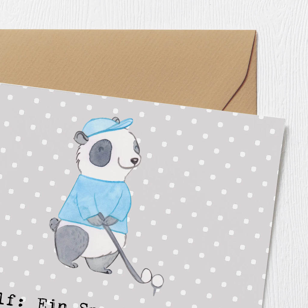 Deluxe Card Golf: Ein Sport, bei dem man viel Zeit in der Natur verbringt und trotzdem frustriert nach Hause geht. Karte, Einladungskarte, Hochwertige Klappkarte, Hochzeitskarte, Geburtstagskarte, Hochwertige Grußkarte, Klappkarte, Grußkarte, Glückwunschkarte, Geschenk, Sport, Sportart, Hobby, Schenken, Danke, Dankeschön, Auszeichnung, Gewinn, Sportler