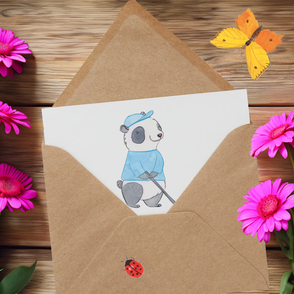 Deluxe Card Golf: Ein Sport, bei dem man viel Zeit in der Natur verbringt und trotzdem frustriert nach Hause geht. Karte, Einladungskarte, Hochwertige Klappkarte, Hochzeitskarte, Geburtstagskarte, Hochwertige Grußkarte, Klappkarte, Grußkarte, Glückwunschkarte, Geschenk, Sport, Sportart, Hobby, Schenken, Danke, Dankeschön, Auszeichnung, Gewinn, Sportler