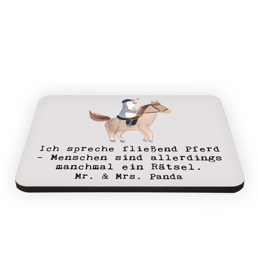 Magnet Ich spreche fließend Pferd - Menschen sind allerdings manchmal ein Rätsel. Pinnwandmagnet, Kühlschrankmagnet, Motivmagnete, Whiteboard Magnet, Dekomagnet, Notiz Magnet, Souvenir Magnet, Kühlschrank Dekoration, Geschenk, Sport, Sportart, Hobby, Schenken, Danke, Dankeschön, Auszeichnung, Gewinn, Sportler
