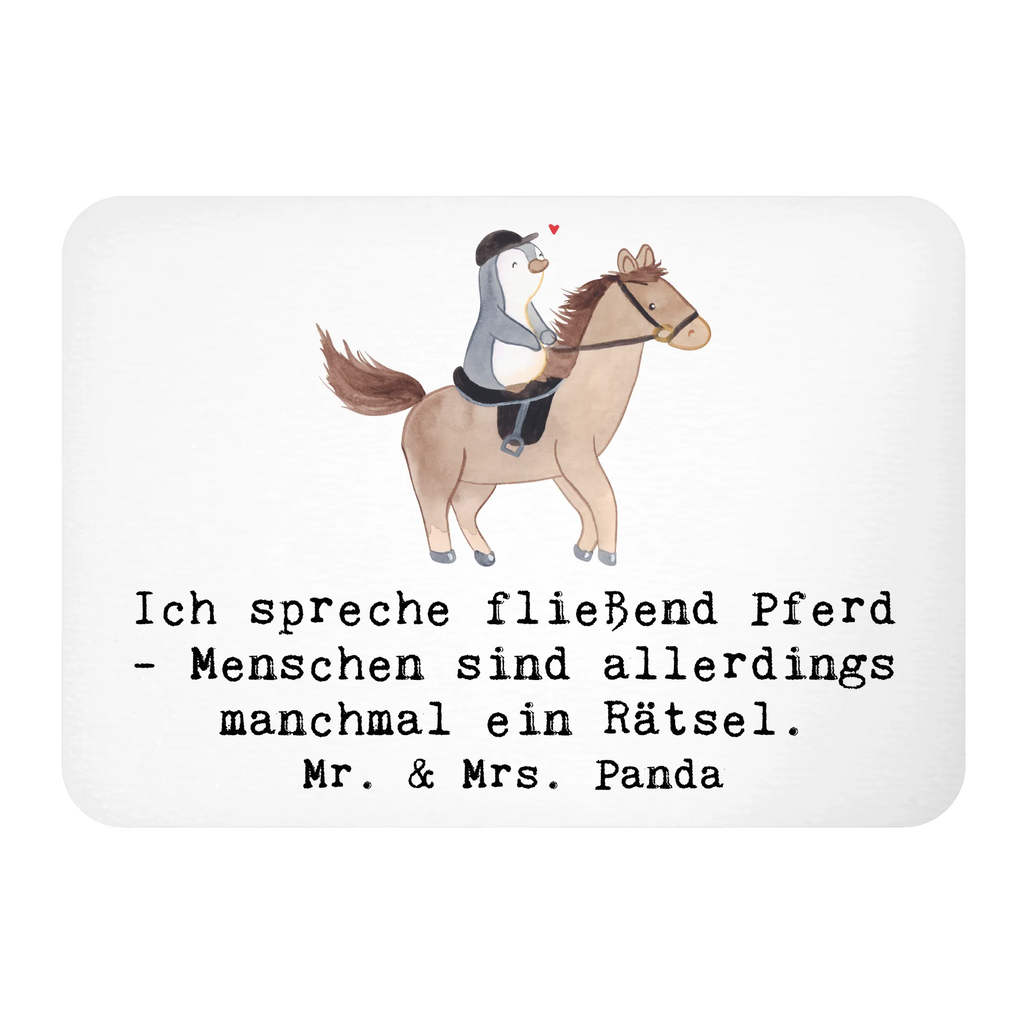 Magnet Ich spreche fließend Pferd - Menschen sind allerdings manchmal ein Rätsel. Pinnwandmagnet, Kühlschrankmagnet, Motivmagnete, Whiteboard Magnet, Dekomagnet, Notiz Magnet, Souvenir Magnet, Kühlschrank Dekoration, Geschenk, Sport, Sportart, Hobby, Schenken, Danke, Dankeschön, Auszeichnung, Gewinn, Sportler