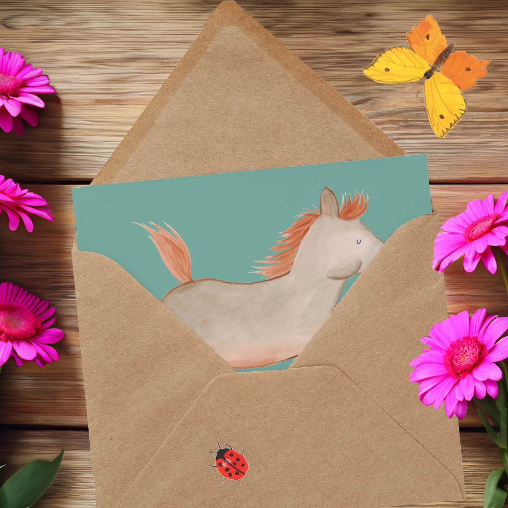 Deluxe Card Reiten: Wo man lernt, dass man nicht immer die Zügel in der Hand haben muss. Hochzeitskarte, Grußkarte, Geburtstagskarte, Klappkarte, Glückwunschkarte, Karte, Hochwertige Klappkarte, Einladungskarte, Hochwertige Grußkarte, Geschenk, Sport, Sportart, Hobby, Schenken, Danke, Dankeschön, Auszeichnung, Gewinn, Sportler