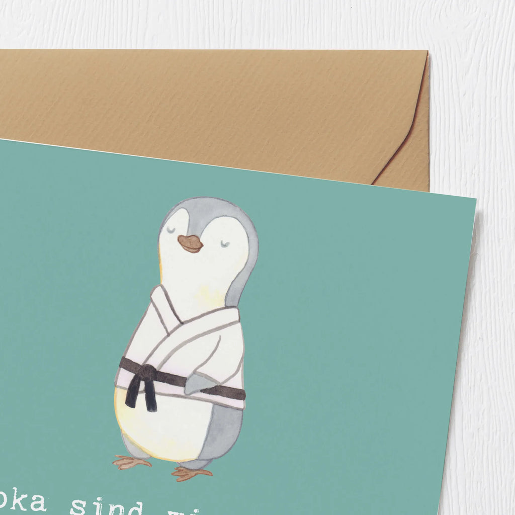 Deluxe Card Judoka sind wie Zwiebeln - sie bringen dich zum Weinen, wenn du ihnen zu nahe kommst. Grußkarte, Hochwertige Klappkarte, Geburtstagskarte, Hochzeitskarte, Karte, Hochwertige Grußkarte, Einladungskarte, Glückwunschkarte, Klappkarte, Geschenk, Sport, Sportart, Hobby, Schenken, Danke, Dankeschön, Auszeichnung, Gewinn, Sportler