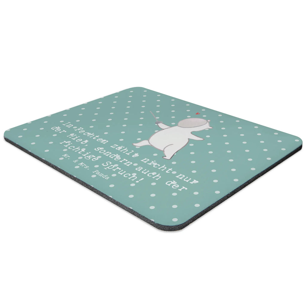 Mouse mat In Fechten zählt nicht nur der Hieb, sondern auch der richtige Spruch! Mauspad Büro, Designer Mauspad, PC Zubehör, Arbeitszimmer, Computer zubehör, Mausunterlage, Büroausstattung, Mousepad, Einzigartiges Mauspad, Mauspad, Geschenk, Sport, Sportart, Hobby, Schenken, Danke, Dankeschön, Auszeichnung, Gewinn, Sportler