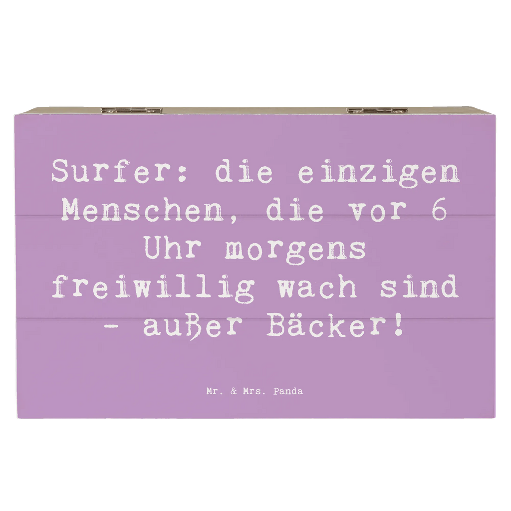 Holzkiste Spruch Surfen Frühaufsteher Kiste, Erinnerungsbox, Dekokiste, Truhe, Geschenkbox, Aufbewahrungsbox, Geschenkdose, Erinnerungskiste, Schatzkiste, Schatulle, XXL, Holzkiste, Geschenk, Sport, Sportart, Hobby, Schenken, Danke, Dankeschön, Auszeichnung, Gewinn, Sportler