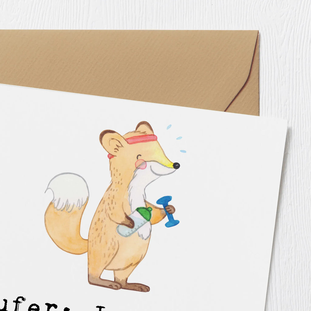 Deluxe Card Läufer: Immer auf der Flucht vor der Realität! Einladungskarte, Glückwunschkarte, Hochwertige Grußkarte, Hochzeitskarte, Grußkarte, Klappkarte, Geburtstagskarte, Hochwertige Klappkarte, Karte, Geschenk, Sport, Sportart, Hobby, Schenken, Danke, Dankeschön, Auszeichnung, Gewinn, Sportler