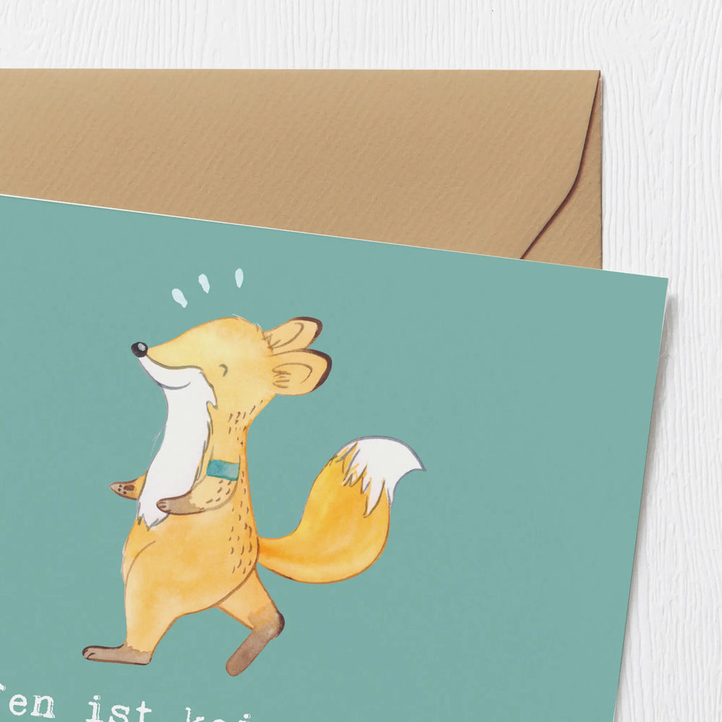 Deluxe Karte Laufen ist keine Sucht, es ist eine Lebenseinstellung - eine sehr anstrengende Lebenseinstellung. Karte, Hochwertige Grußkarte, Einladungskarte, Geburtstagskarte, Grußkarte, Glückwunschkarte, Klappkarte, Hochwertige Klappkarte, Hochzeitskarte, Geschenk, Sport, Sportart, Hobby, Schenken, Danke, Dankeschön, Auszeichnung, Gewinn, Sportler