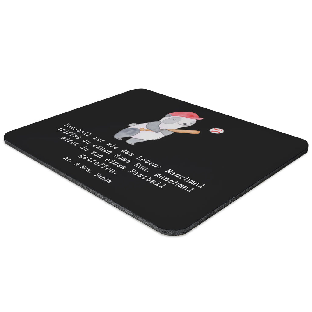 Mouse mat Baseball ist wie das Leben: Manchmal triffst du einen Home Run, manchmal wirst du von einem Fastball getroffen. Computer zubehör, Arbeitszimmer, PC Zubehör, Büroausstattung, Mausunterlage, Mousepad, Mauspad Büro, Designer Mauspad, Mauspad, Einzigartiges Mauspad, Geschenk, Sport, Sportart, Hobby, Schenken, Danke, Dankeschön, Auszeichnung, Gewinn, Sportler