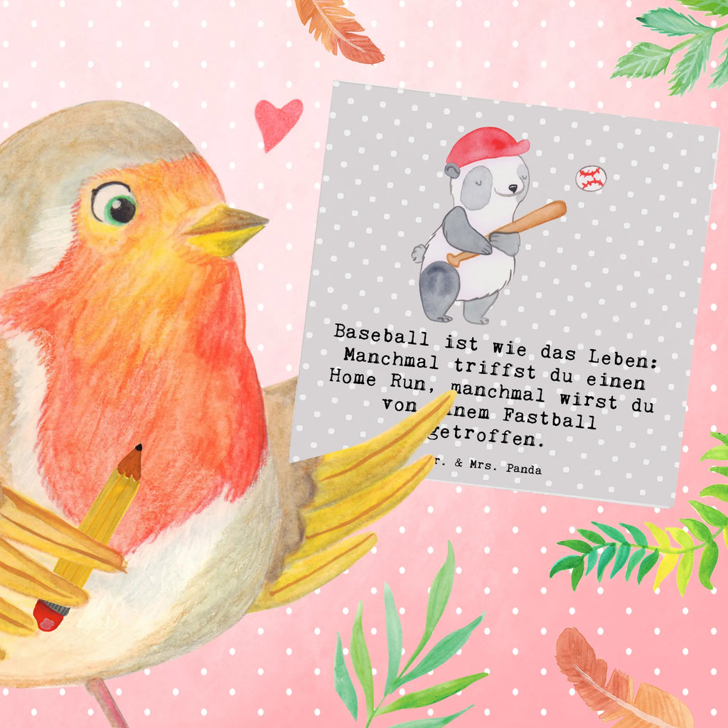 Deluxe Card Baseball ist wie das Leben: Manchmal triffst du einen Home Run, manchmal wirst du von einem Fastball getroffen. Grußkarte, Geburtstagskarte, Karte, Glückwunschkarte, Hochwertige Klappkarte, Hochzeitskarte, Klappkarte, Hochwertige Grußkarte, Einladungskarte, Geschenk, Sport, Sportart, Hobby, Schenken, Danke, Dankeschön, Auszeichnung, Gewinn, Sportler