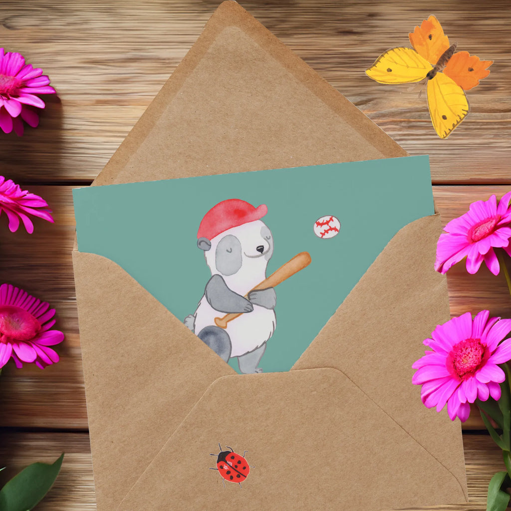 Deluxe Card Baseball ist wie das Leben: Manchmal triffst du einen Home Run, manchmal wirst du von einem Fastball getroffen. Grußkarte, Geburtstagskarte, Karte, Glückwunschkarte, Hochwertige Klappkarte, Hochzeitskarte, Klappkarte, Hochwertige Grußkarte, Einladungskarte, Geschenk, Sport, Sportart, Hobby, Schenken, Danke, Dankeschön, Auszeichnung, Gewinn, Sportler