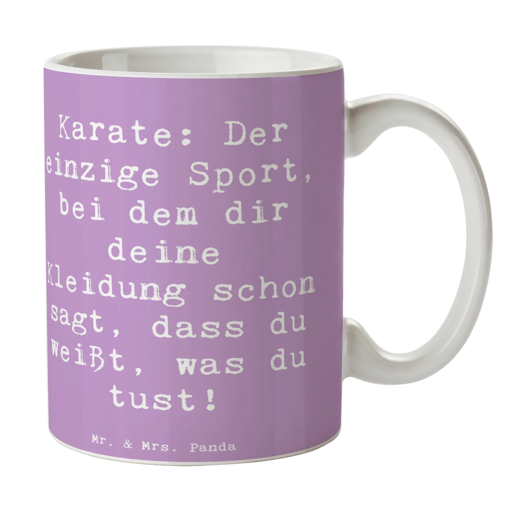 Tasse Spruch Karate Kleidung Porzellantasse, Keramiktasse, Tasse, Tasse mit Zitaten, Kaffeetasse, Bürotasse, Tasse mit Motiven, Teetasse, Geschenktasse, Geschenk, Sport, Sportart, Hobby, Schenken, Danke, Dankeschön, Auszeichnung, Gewinn, Sportler