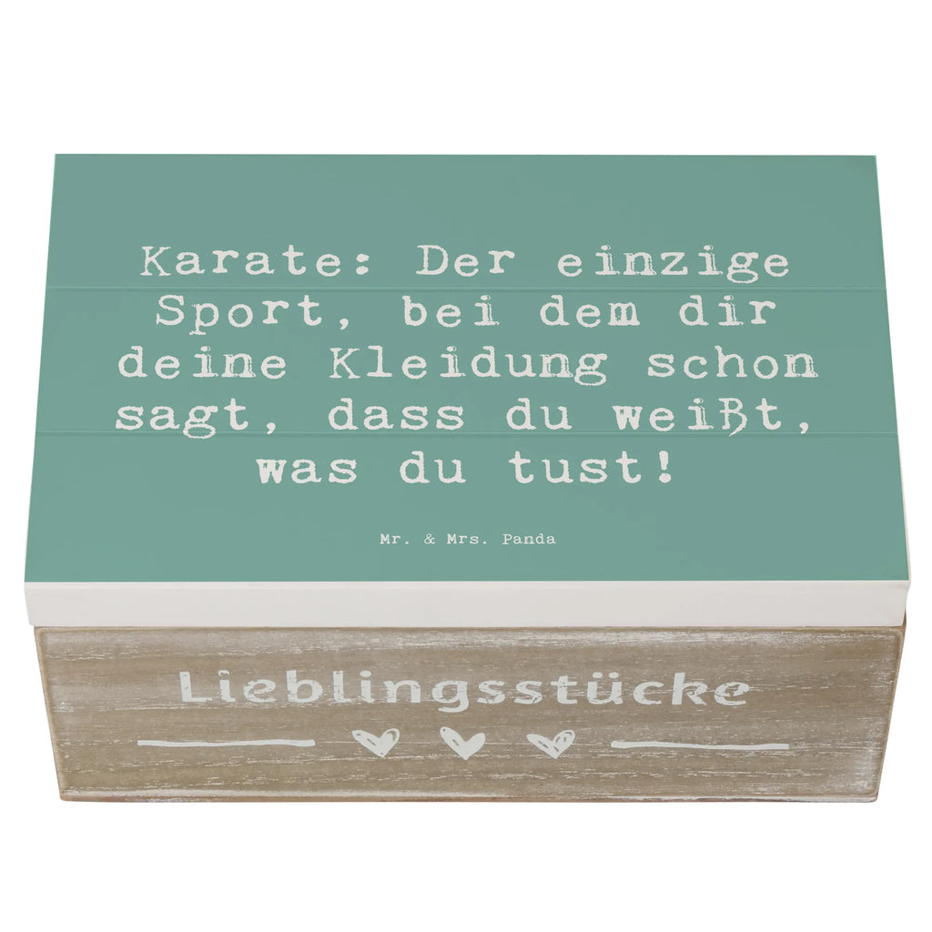 Holzkiste Spruch Karate Kleidung Kiste, Truhe, Holzkiste, Dekokiste, Erinnerungsbox, Erinnerungskiste, Geschenkbox, Aufbewahrungsbox, Schatulle, Geschenkdose, Schatzkiste, XXL, Geschenk, Sport, Sportart, Hobby, Schenken, Danke, Dankeschön, Auszeichnung, Gewinn, Sportler