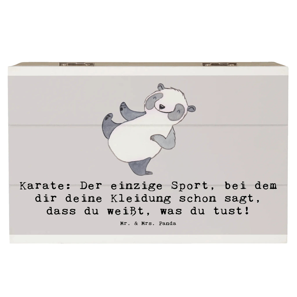 Holzkiste Karate Kleidung Erinnerungsbox, Kiste, Erinnerungskiste, Truhe, Schatzkiste, Geschenkdose, Holzkiste, Schatulle, Geschenkbox, Aufbewahrungsbox, Dekokiste, XXL, Geschenk, Sport, Sportart, Hobby, Schenken, Danke, Dankeschön, Auszeichnung, Gewinn, Sportler