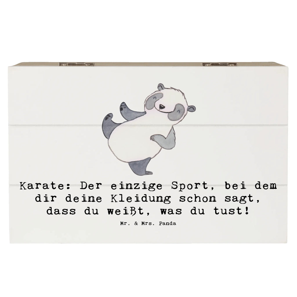 Holzkiste Karate Kleidung Erinnerungsbox, Kiste, Erinnerungskiste, Truhe, Schatzkiste, Geschenkdose, Holzkiste, Schatulle, Geschenkbox, Aufbewahrungsbox, Dekokiste, XXL, Geschenk, Sport, Sportart, Hobby, Schenken, Danke, Dankeschön, Auszeichnung, Gewinn, Sportler