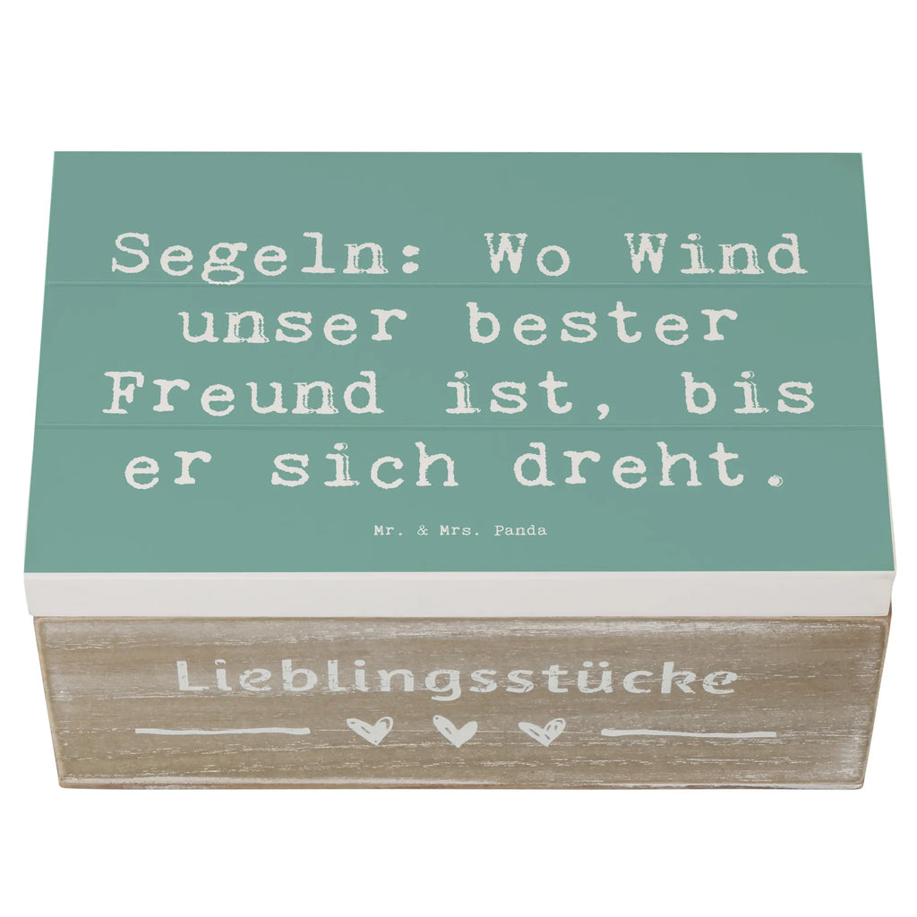 Holzkiste Spruch Segeln Windfreund Dekokiste, Aufbewahrungsbox, XXL, Schatulle, Truhe, Erinnerungsbox, Holzkiste, Kiste, Geschenkbox, Schatzkiste, Erinnerungskiste, Geschenkdose, Geschenk, Sport, Sportart, Hobby, Schenken, Danke, Dankeschön, Auszeichnung, Gewinn, Sportler