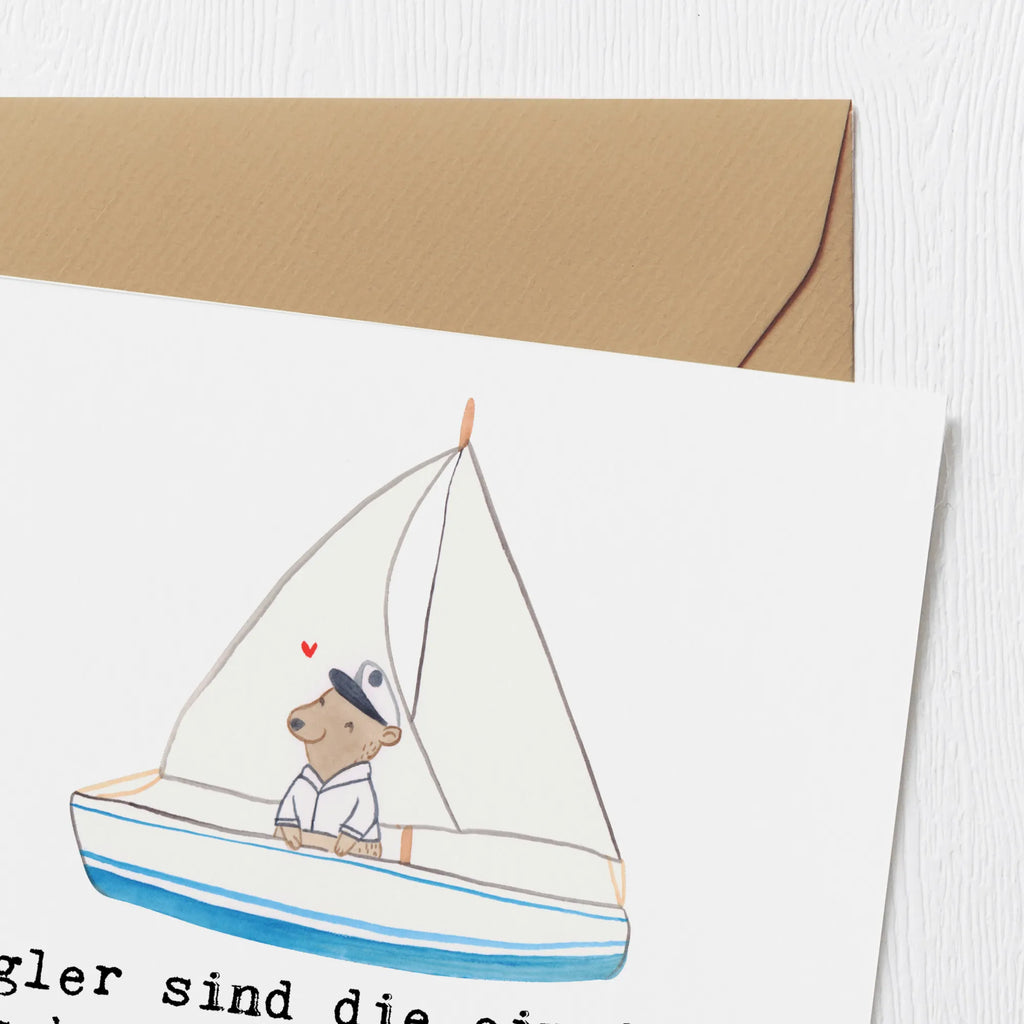 Deluxe Card Segler sind die einzigen Menschen, die hoffen, dass der Wind in ihrem Leben bleibt und nicht nur heiße Luft ist. Karte, Einladungskarte, Klappkarte, Hochzeitskarte, Hochwertige Klappkarte, Hochwertige Grußkarte, Grußkarte, Glückwunschkarte, Geburtstagskarte, Geschenk, Sport, Sportart, Hobby, Schenken, Danke, Dankeschön, Auszeichnung, Gewinn, Sportler