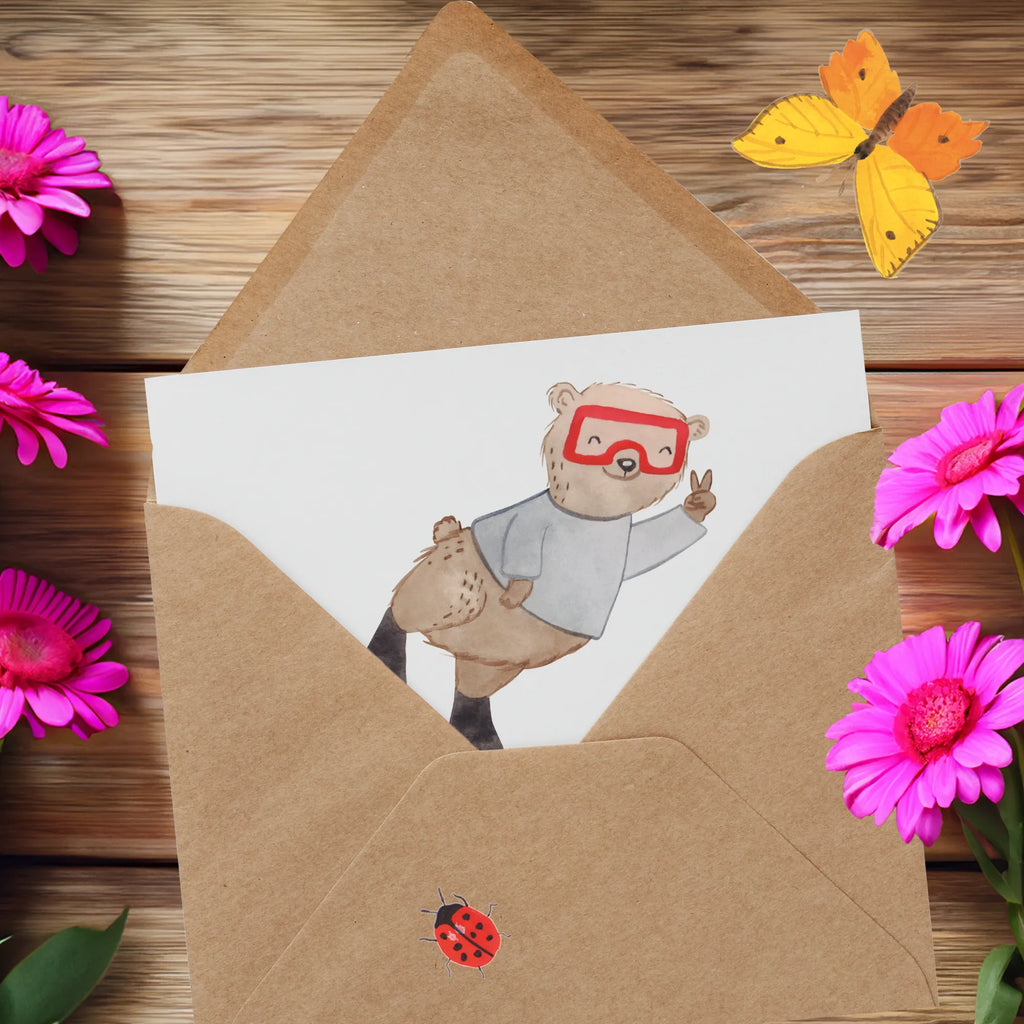 Deluxe Card Taucher sind wie Fische, nur mit weniger Schuppen und mehr Ausrüstung! Einladungskarte, Karte, Grußkarte, Hochzeitskarte, Hochwertige Klappkarte, Klappkarte, Glückwunschkarte, Hochwertige Grußkarte, Geburtstagskarte, Geschenk, Sport, Sportart, Hobby, Schenken, Danke, Dankeschön, Auszeichnung, Gewinn, Sportler