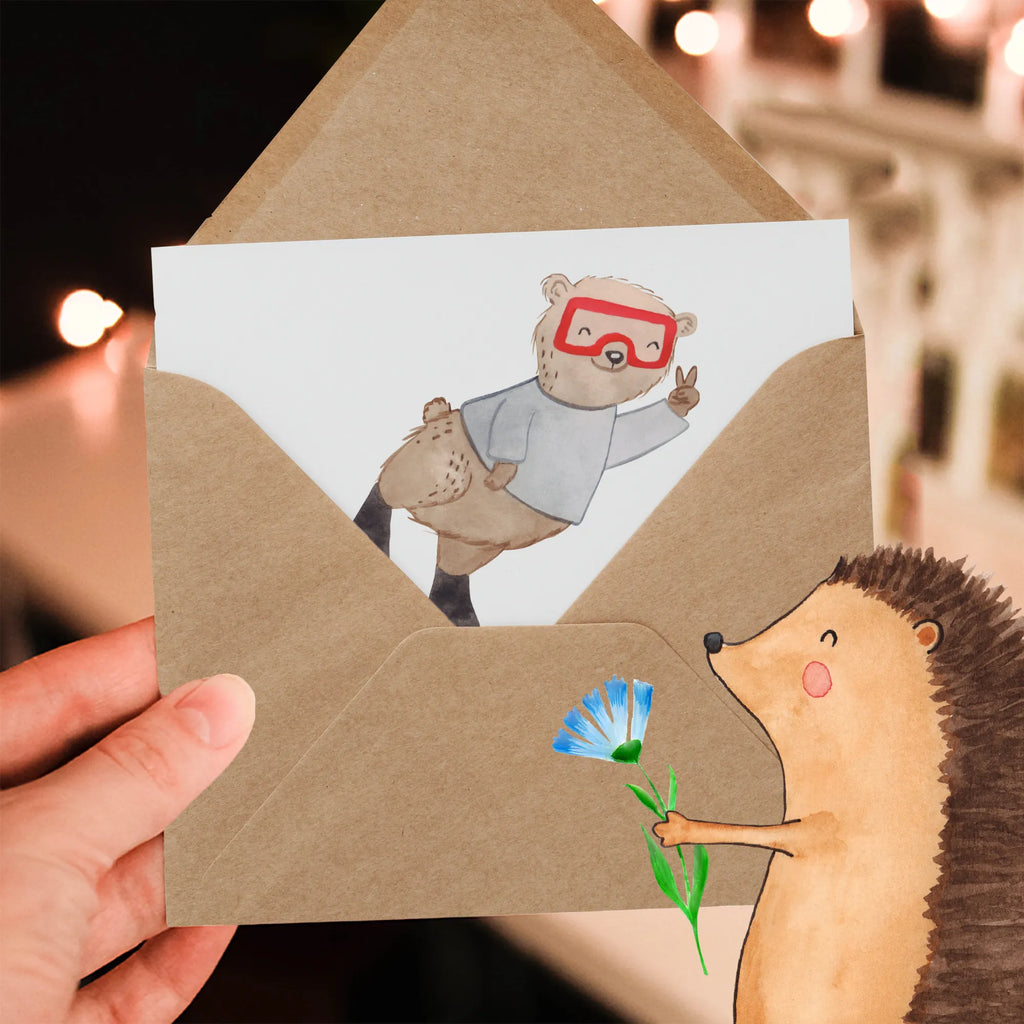 Deluxe Card Taucher sind wie Fische, nur mit weniger Schuppen und mehr Ausrüstung! Einladungskarte, Karte, Grußkarte, Hochzeitskarte, Hochwertige Klappkarte, Klappkarte, Glückwunschkarte, Hochwertige Grußkarte, Geburtstagskarte, Geschenk, Sport, Sportart, Hobby, Schenken, Danke, Dankeschön, Auszeichnung, Gewinn, Sportler