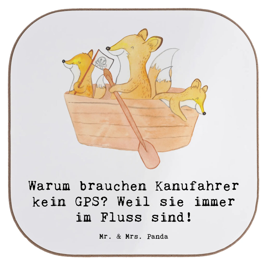 Square coaster Warum brauchen Kanufahrer kein GPS? Weil sie immer im Fluss sind! Korkuntersetzer, Holzuntersetzer, Untersetzer aus Holz, Tassen Untersetzer, Glasuntersetzer, Getränkeuntersetzer, Untersetzer Holz, Bierdeckel, Untersetzer, Untersetzer Design, Untersetzer für Gläser, Untersetzer Gläser, Geschenk, Sport, Sportart, Hobby, Schenken, Danke, Dankeschön, Auszeichnung, Gewinn, Sportler