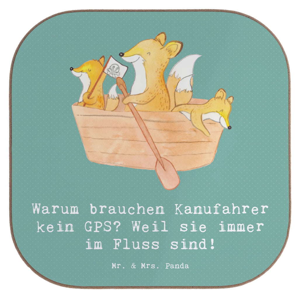 Square coaster Warum brauchen Kanufahrer kein GPS? Weil sie immer im Fluss sind! Korkuntersetzer, Holzuntersetzer, Untersetzer aus Holz, Tassen Untersetzer, Glasuntersetzer, Getränkeuntersetzer, Untersetzer Holz, Bierdeckel, Untersetzer, Untersetzer Design, Untersetzer für Gläser, Untersetzer Gläser, Geschenk, Sport, Sportart, Hobby, Schenken, Danke, Dankeschön, Auszeichnung, Gewinn, Sportler