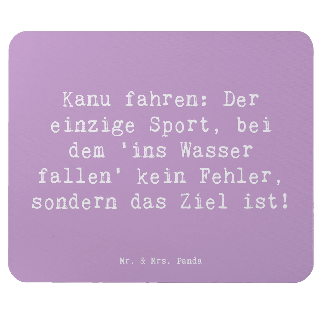 Mouse mat Saying Kanu fahren: Der einzige Sport, bei dem 'ins Wasser fallen' kein Fehler, sondern das Ziel ist! Arbeitszimmer, Mauspad, Mausunterlage, Designer Mauspad, PC Zubehör, Büroausstattung, Computer zubehör, Einzigartiges Mauspad, Mousepad, Mauspad Büro, Geschenk, Sport, Sportart, Hobby, Schenken, Danke, Dankeschön, Auszeichnung, Gewinn, Sportler