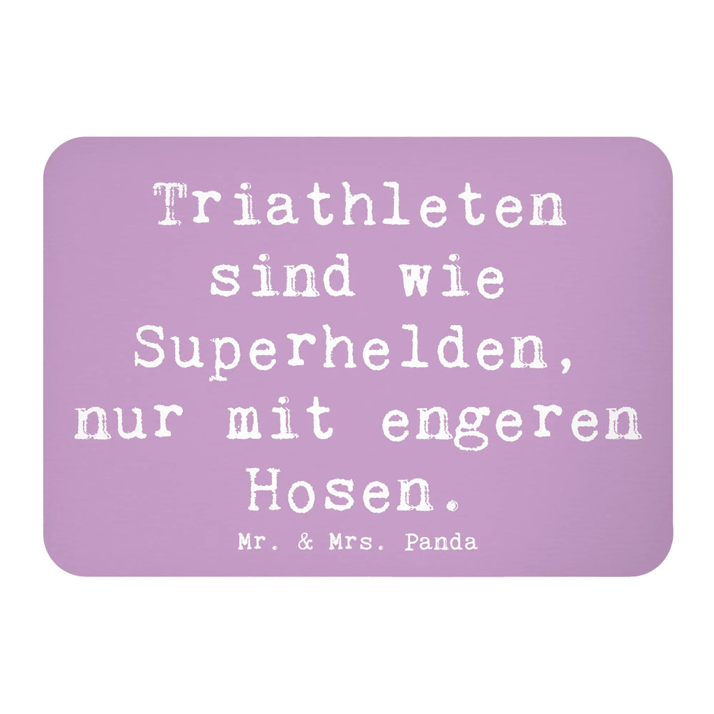Magnet Saying Triathleten sind wie Superhelden, nur mit engeren Hosen. Souvenir Magnet, Whiteboard Magnet, Motivmagnete, Dekomagnet, Notiz Magnet, Pinnwandmagnet, Kühlschrank Dekoration, Kühlschrankmagnet, Geschenk, Sport, Sportart, Hobby, Schenken, Danke, Dankeschön, Auszeichnung, Gewinn, Sportler