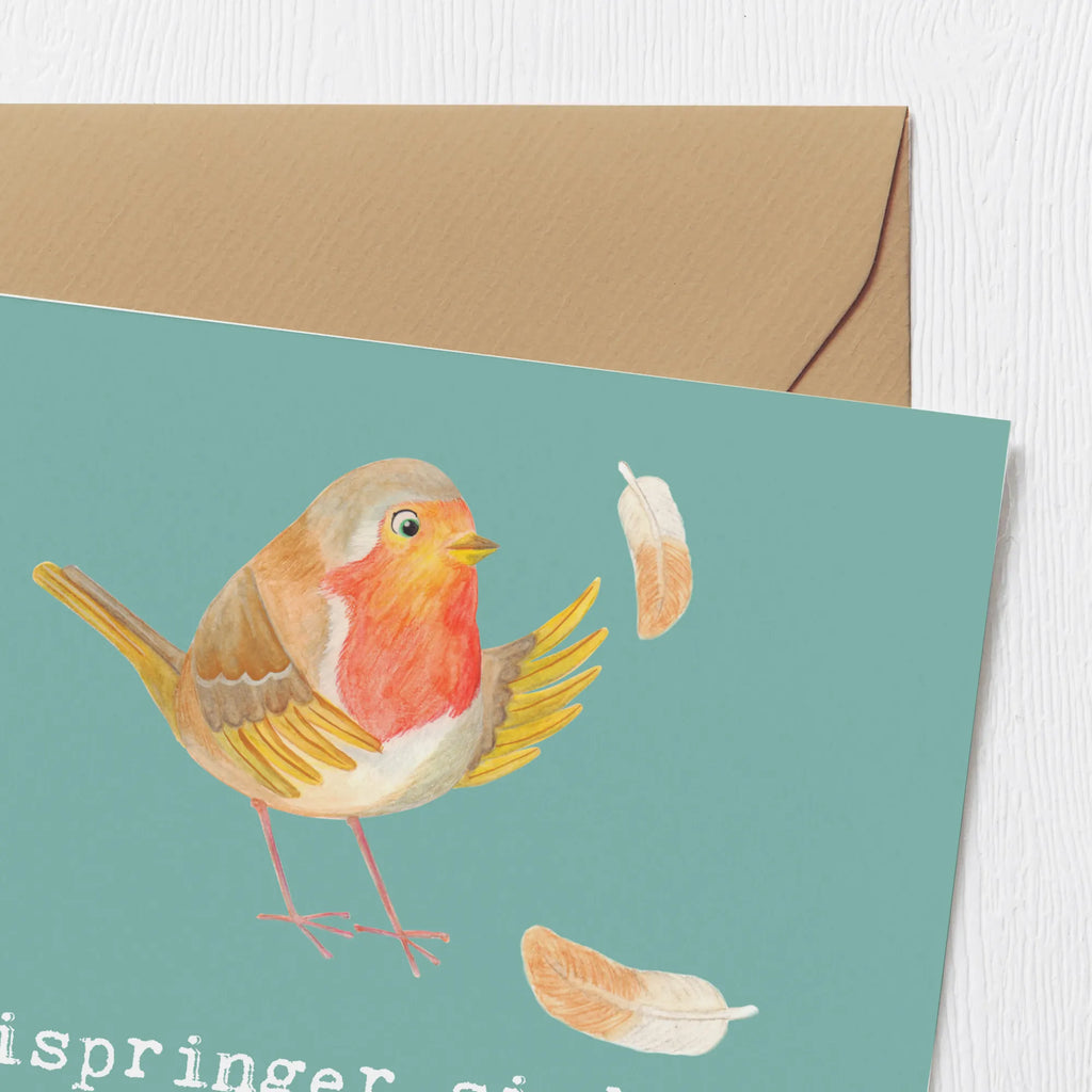 Deluxe Karte Skispringen Mut Klappkarte, Karte, Hochwertige Grußkarte, Einladungskarte, Hochwertige Klappkarte, Glückwunschkarte, Hochzeitskarte, Grußkarte, Geburtstagskarte, Geschenk, Sport, Sportart, Hobby, Schenken, Danke, Dankeschön, Auszeichnung, Gewinn, Sportler