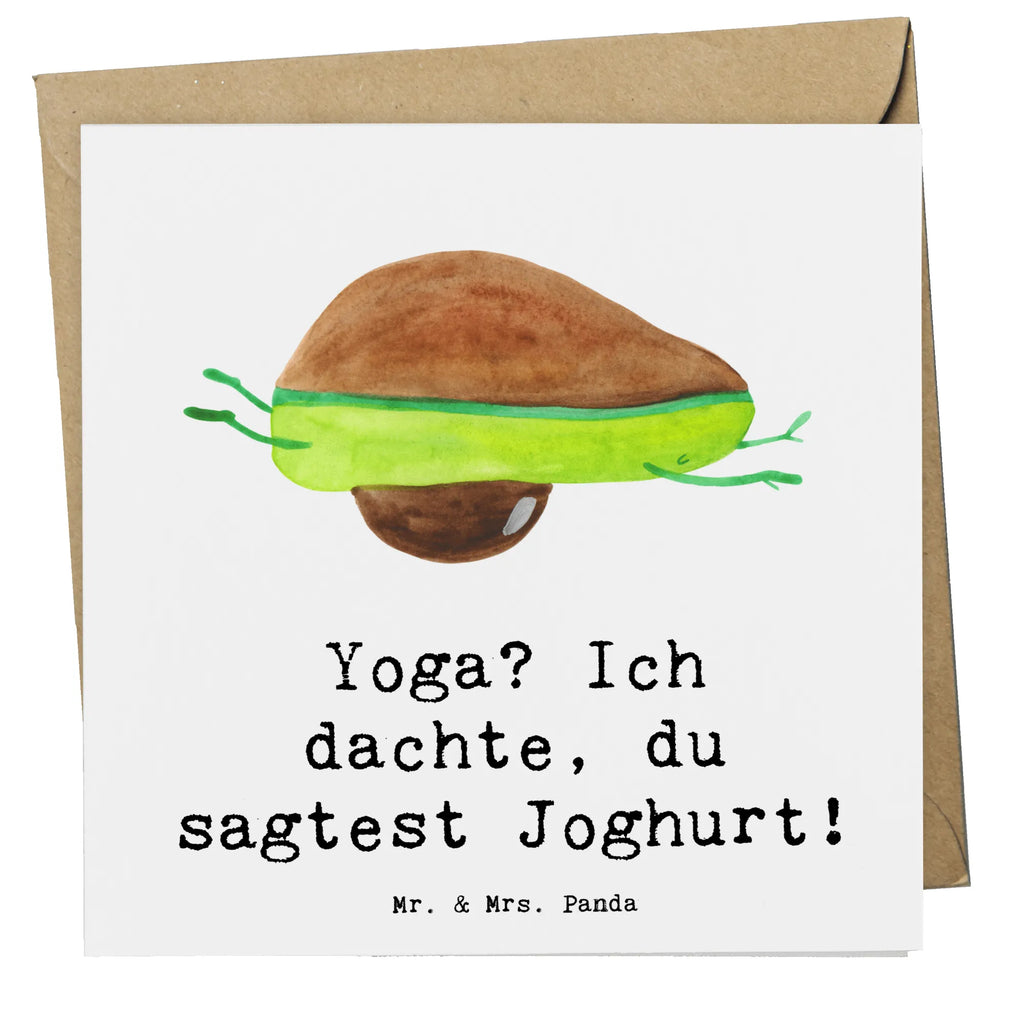 Deluxe Card Yoga? Ich dachte, du sagtest Joghurt! Grußkarte, Hochzeitskarte, Klappkarte, Geburtstagskarte, Hochwertige Grußkarte, Hochwertige Klappkarte, Karte, Einladungskarte, Glückwunschkarte, Geschenk, Sport, Sportart, Hobby, Schenken, Danke, Dankeschön, Auszeichnung, Gewinn, Sportler