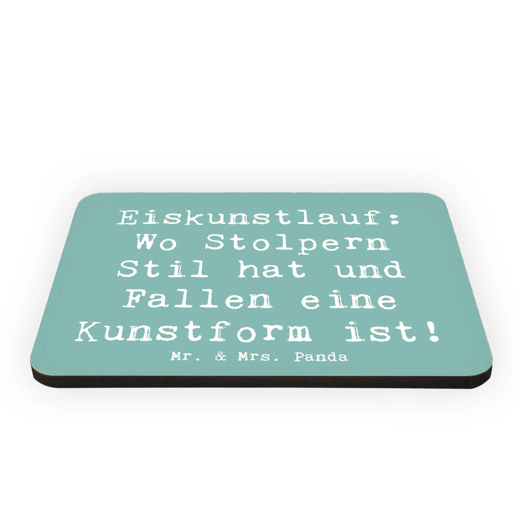 Magnet Saying Eiskunstlauf: Wo Stolpern Stil hat und Fallen eine Kunstform ist! Motivmagnete, Souvenir Magnet, Kühlschrankmagnet, Kühlschrank Dekoration, Notiz Magnet, Whiteboard Magnet, Dekomagnet, Pinnwandmagnet, Geschenk, Sport, Sportart, Hobby, Schenken, Danke, Dankeschön, Auszeichnung, Gewinn, Sportler