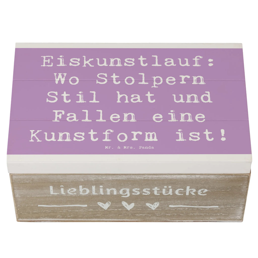 Holzkiste Spruch Eiskunstlauf Kunst Schatulle, Geschenkbox, Holzkiste, Kiste, Aufbewahrungsbox, Schatzkiste, Dekokiste, Geschenkdose, XXL, Erinnerungskiste, Erinnerungsbox, Truhe, Geschenk, Sport, Sportart, Hobby, Schenken, Danke, Dankeschön, Auszeichnung, Gewinn, Sportler