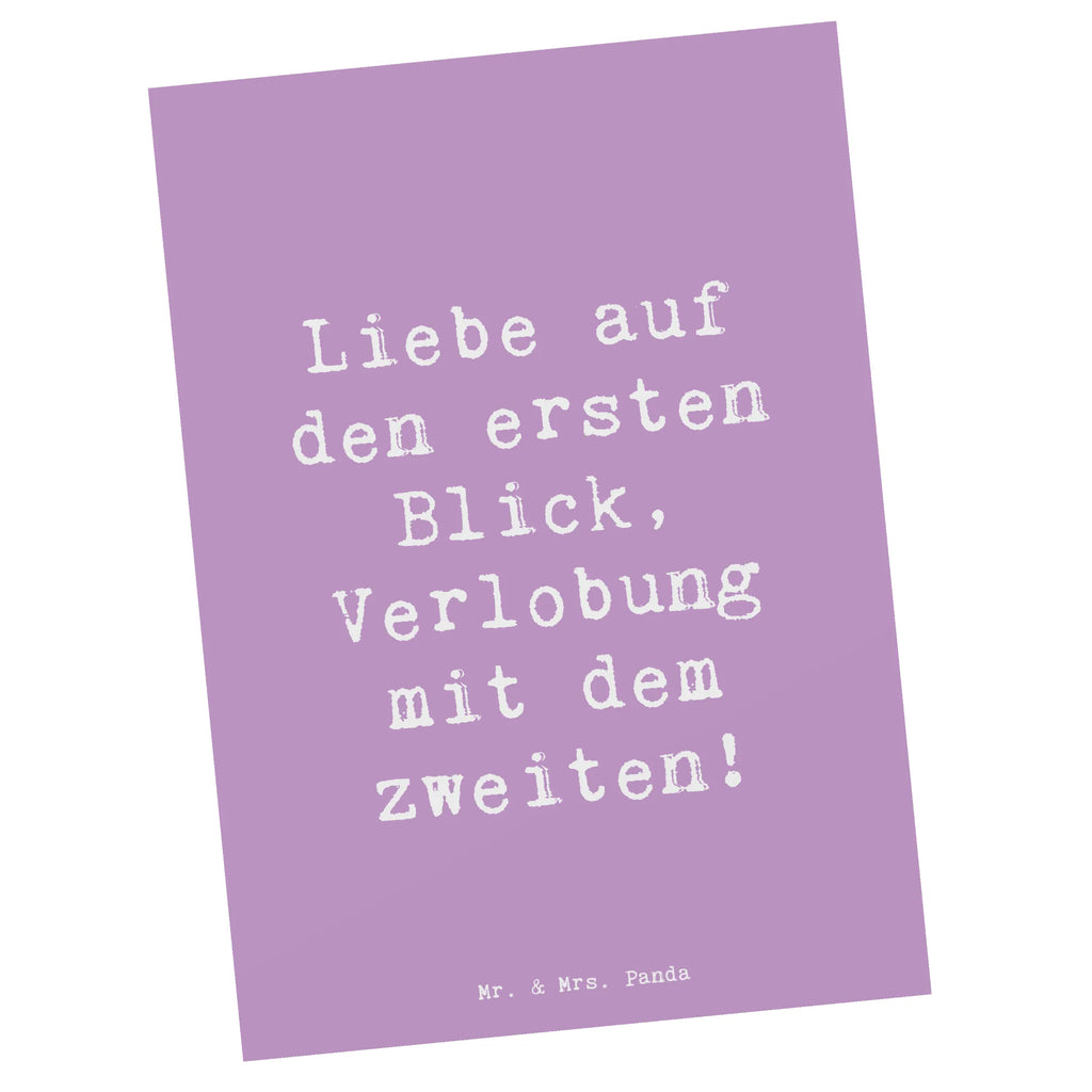 Postcard Saying Liebe auf den ersten Blick, Verlobung mit dem zweiten! Ansichtskarten, Ansichtskarte, Karte, Einladungskarte, Postkarte, Grußkarte, Dankeskarte, Geburtstagskarte, Einladung Geburtstag, Einladungskarten Geburtstag, Einladung, Geschenkkarte, Hochzeit, Hochzeitsgeschenk, Ehe, Hochzeitsfeier, Trauung, Trauungsgeschenk, Hochzeitskarte, Verlobungsfeier, Verlobungsgeschenk, Hochzeitsgeschenkideen, Hochzeitsgeschenke für Brautpaar