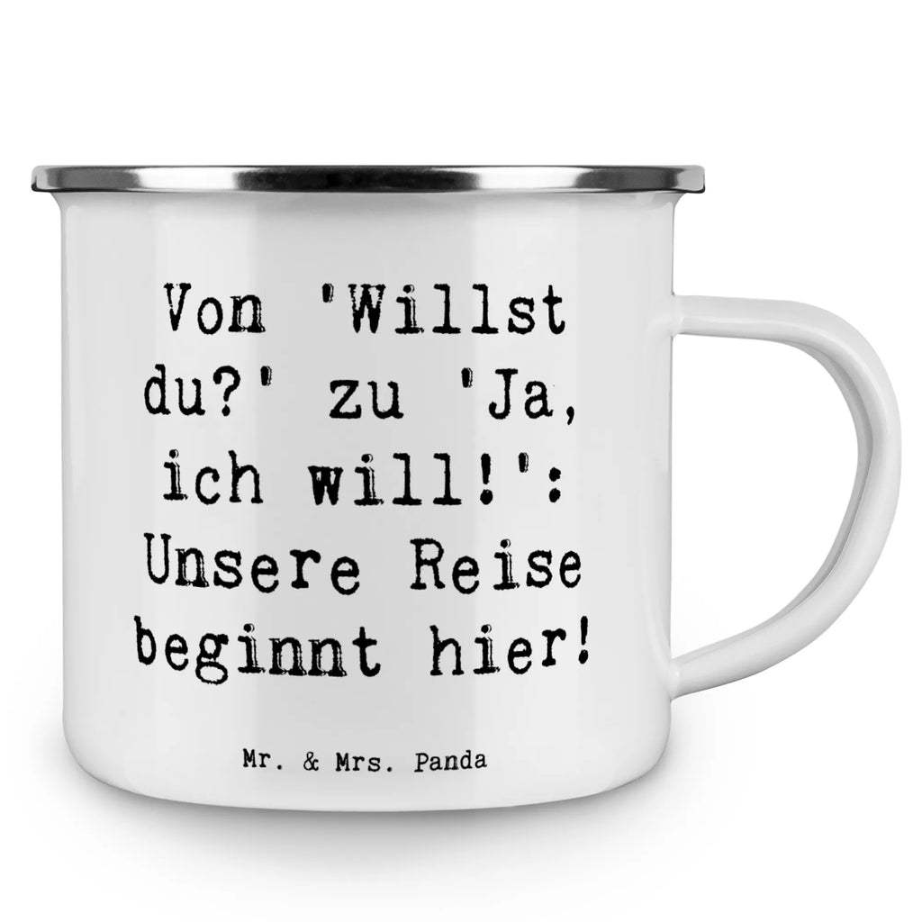 Enamel camping mug Saying Von 'Willst du?' zu 'Ja, ich will!': Unsere Reise beginnt hier! Metalltasse, Campingbecher, Campingtassen, Emaille Tasse Camping, Metalltasse für Camping, Outdoor Tasse, Tasse Camping, Camping Tassen, Camping Becher, Trinkbecher, Emaille Becher Camping, Metall Tasse, Campingtasse, Emaille Tassen, Emaille Tasse, Outdoor Becher, Camping Tassen Emaille, Blechtasse Outdoor, Camping Tasse Emaille, Emailletasse, Blechtasse, Kaffee Blechtasse, Emaille Campingbecher, Camping Tasse Metall, Tasse Emaille, Camping Becher Edelstahl, Emaille Trinkbecher, Edelstahl Trinkbecher, Blechtassen, Emaille Becher, Hochzeit, Hochzeitsgeschenk, Ehe, Hochzeitsfeier, Trauung, Trauungsgeschenk, Hochzeitskarte, Verlobungsfeier, Verlobungsgeschenk, Hochzeitsgeschenkideen, Hochzeitsgeschenke für Brautpaar
