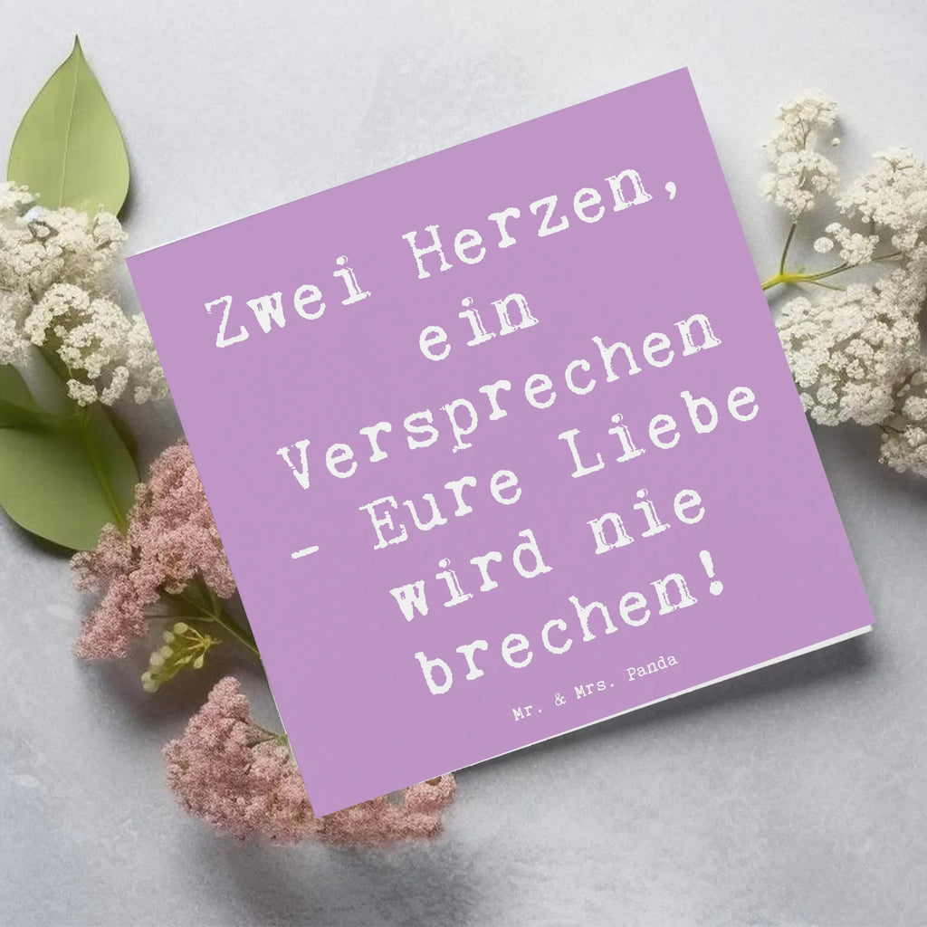 Deluxe Karte Spruch Standesamtliche Trauung Versprechen Klappkarte, Einladungskarte, Hochwertige Klappkarte, Karte, Hochzeitskarte, Hochwertige Grußkarte, Glückwunschkarte, Grußkarte, Geburtstagskarte, Hochzeit, Hochzeitsgeschenk, Ehe, Hochzeitsfeier, Trauung, Trauungsgeschenk, Verlobungsfeier, Verlobungsgeschenk, Hochzeitsgeschenkideen, Hochzeitsgeschenke für Brautpaar