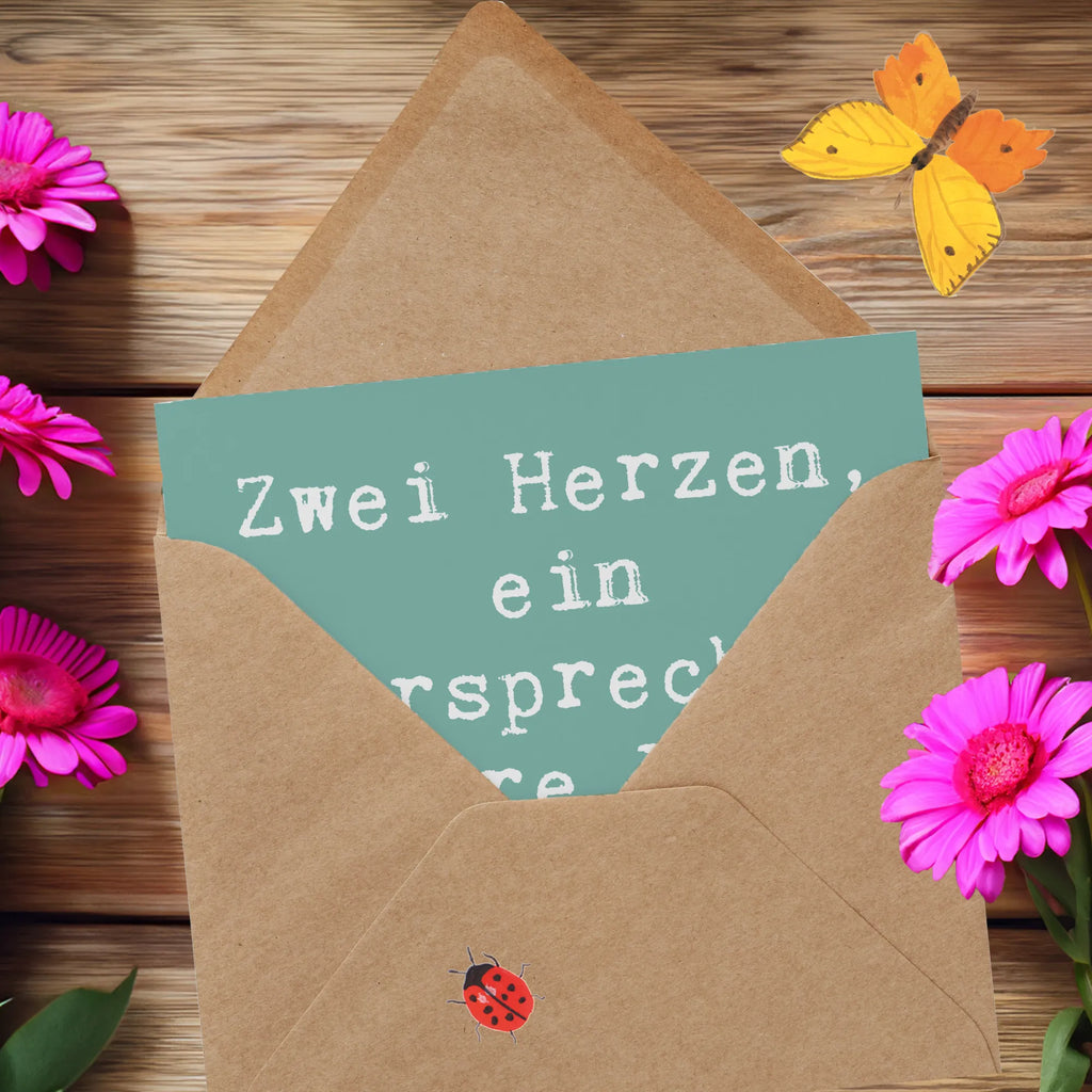 Deluxe Karte Spruch Standesamtliche Trauung Versprechen Klappkarte, Einladungskarte, Hochwertige Klappkarte, Karte, Hochzeitskarte, Hochwertige Grußkarte, Glückwunschkarte, Grußkarte, Geburtstagskarte, Hochzeit, Hochzeitsgeschenk, Ehe, Hochzeitsfeier, Trauung, Trauungsgeschenk, Verlobungsfeier, Verlobungsgeschenk, Hochzeitsgeschenkideen, Hochzeitsgeschenke für Brautpaar