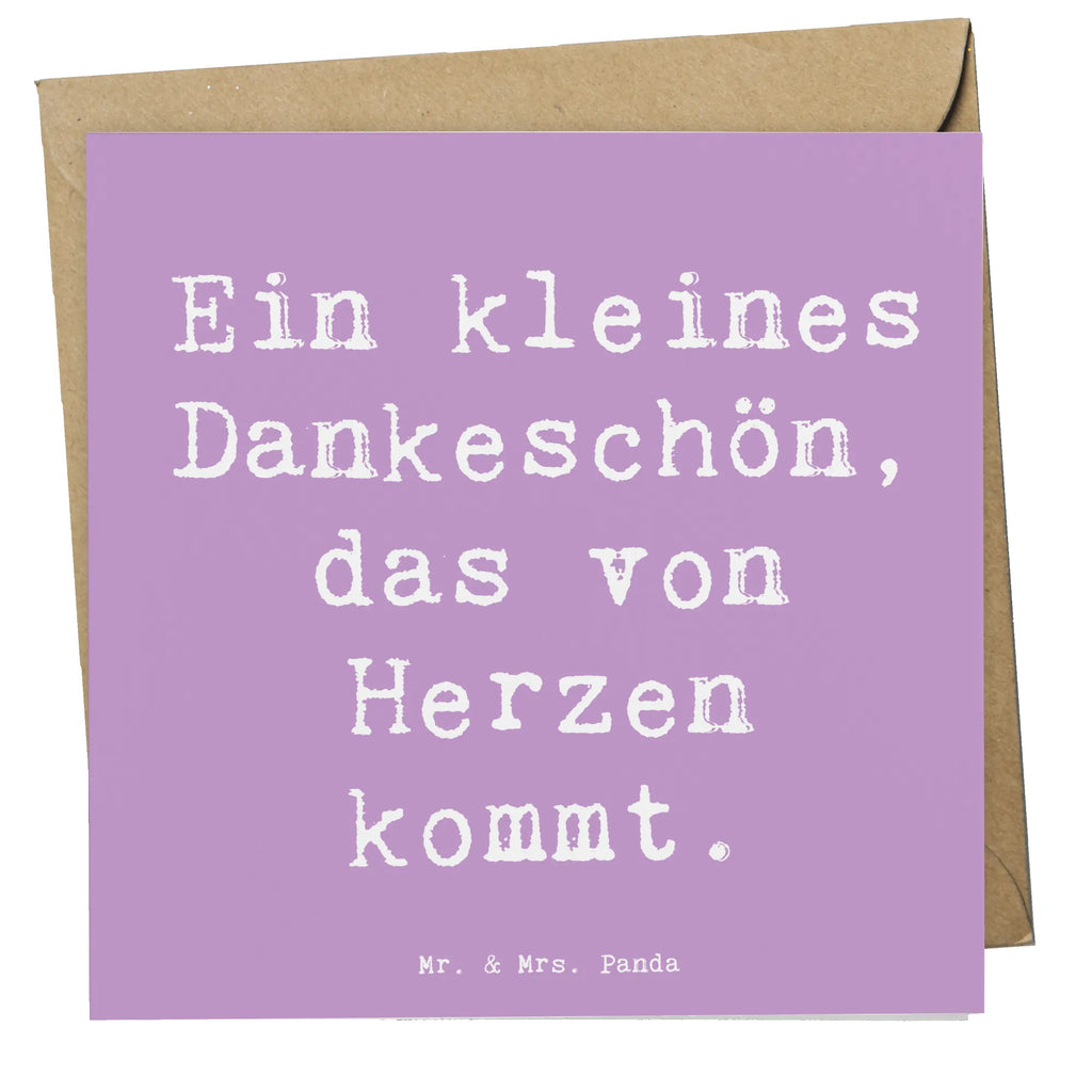 Deluxe Card Saying Ein kleines Dankeschön, das von Herzen kommt. Karte, Grußkarte, Klappkarte, Einladungskarte, Glückwunschkarte, Hochzeitskarte, Geburtstagskarte, Hochwertige Grußkarte, Hochwertige Klappkarte, Hochzeit, Hochzeitsgeschenk, Ehe, Hochzeitsfeier, Trauung, Trauungsgeschenk, Verlobungsfeier, Verlobungsgeschenk, Hochzeitsgeschenkideen, Hochzeitsgeschenke für Brautpaar