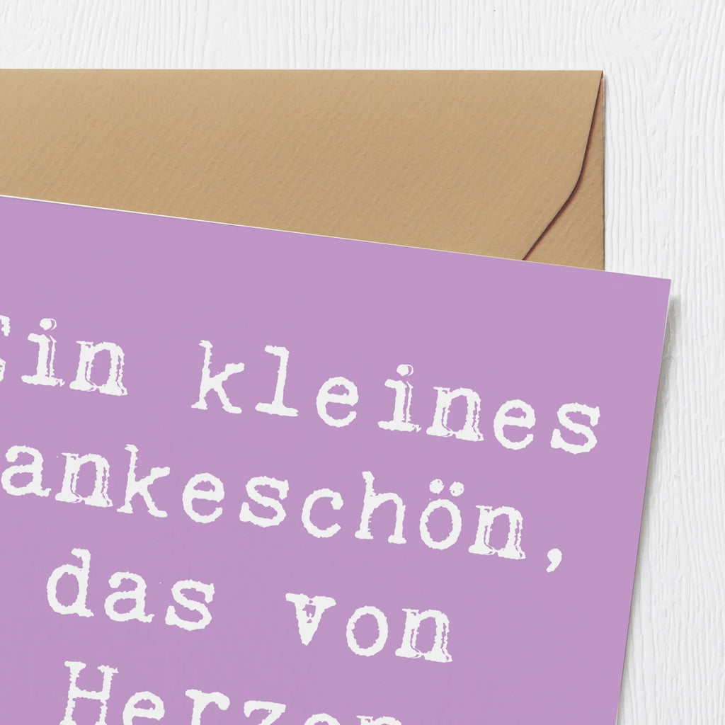 Deluxe Card Saying Ein kleines Dankeschön, das von Herzen kommt. Karte, Grußkarte, Klappkarte, Einladungskarte, Glückwunschkarte, Hochzeitskarte, Geburtstagskarte, Hochwertige Grußkarte, Hochwertige Klappkarte, Hochzeit, Hochzeitsgeschenk, Ehe, Hochzeitsfeier, Trauung, Trauungsgeschenk, Verlobungsfeier, Verlobungsgeschenk, Hochzeitsgeschenkideen, Hochzeitsgeschenke für Brautpaar