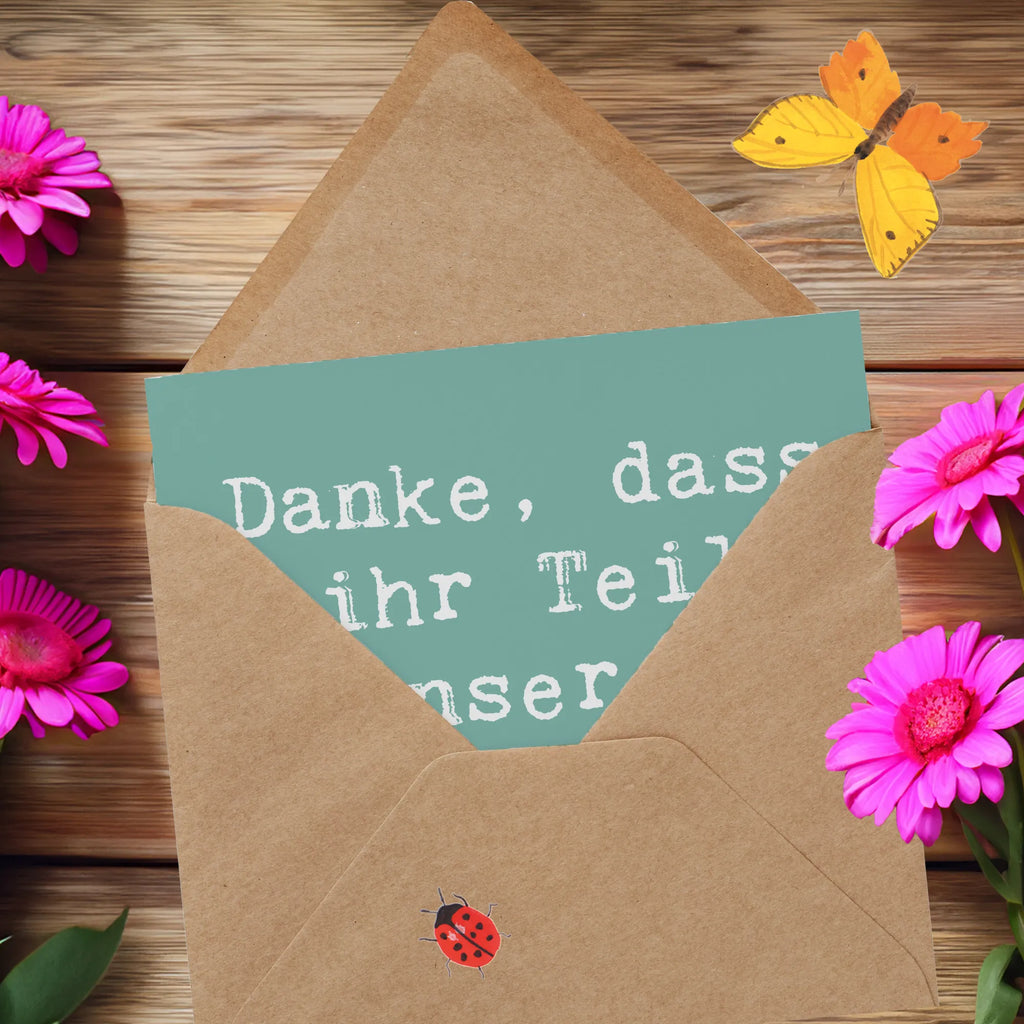 Deluxe Card Saying Danke, dass ihr Teil unseres Märchens seid! Karte, Hochwertige Klappkarte, Hochzeitskarte, Einladungskarte, Geburtstagskarte, Klappkarte, Glückwunschkarte, Grußkarte, Hochwertige Grußkarte, Hochzeit, Hochzeitsgeschenk, Ehe, Hochzeitsfeier, Trauung, Trauungsgeschenk, Verlobungsfeier, Verlobungsgeschenk, Hochzeitsgeschenkideen, Hochzeitsgeschenke für Brautpaar