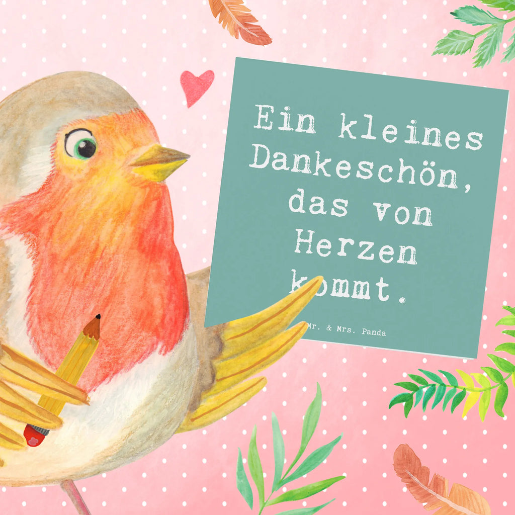 Deluxe Card Saying Ein kleines Dankeschön, das von Herzen kommt. Karte, Grußkarte, Klappkarte, Einladungskarte, Glückwunschkarte, Hochzeitskarte, Geburtstagskarte, Hochwertige Grußkarte, Hochwertige Klappkarte, Hochzeit, Hochzeitsgeschenk, Ehe, Hochzeitsfeier, Trauung, Trauungsgeschenk, Verlobungsfeier, Verlobungsgeschenk, Hochzeitsgeschenkideen, Hochzeitsgeschenke für Brautpaar