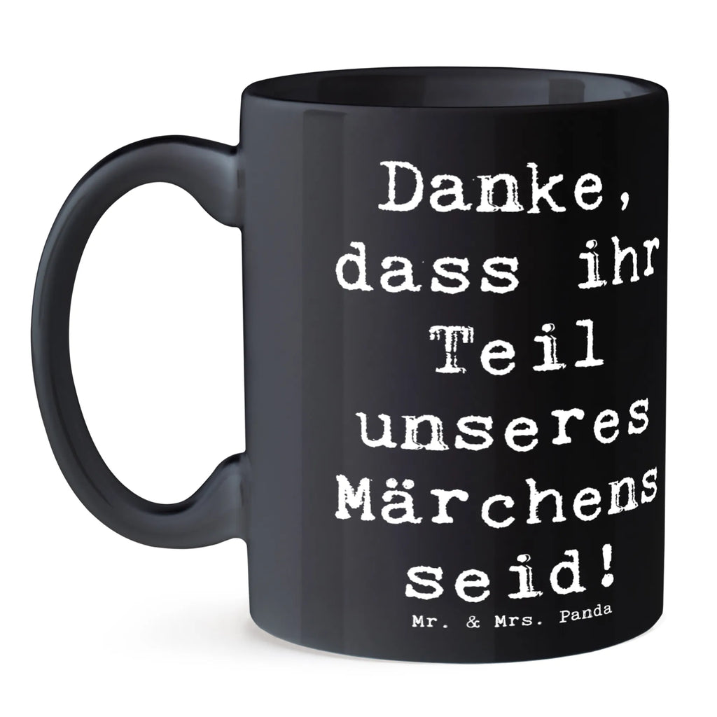 Mug Saying Danke, dass ihr Teil unseres Märchens seid! Porzellantasse, Tasse mit Motiven, Kaffeetasse, Keramiktasse, Teetasse, Tasse mit Zitaten, Geschenktasse, Bürotasse, Tasse, Hochzeit, Hochzeitsgeschenk, Ehe, Hochzeitsfeier, Trauung, Trauungsgeschenk, Hochzeitskarte, Verlobungsfeier, Verlobungsgeschenk, Hochzeitsgeschenkideen, Hochzeitsgeschenke für Brautpaar